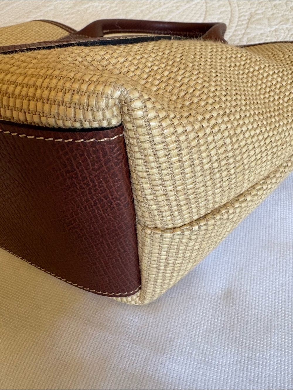 Longchamp extra small Le Pliage Panier top handle bag - Picture 5 of 12